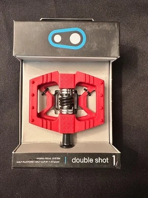Pedal de bicicleta Crankbrothers Doubleshot 1 - rojo Foto 1 de 2