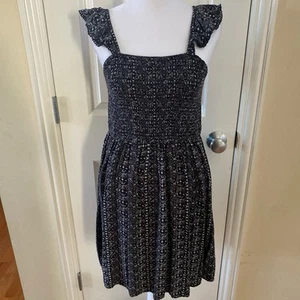 Art Class Girl’s Black Gray and White Sleeveless Summer Dress Size XXL 18/20 - Picture 1 of 4