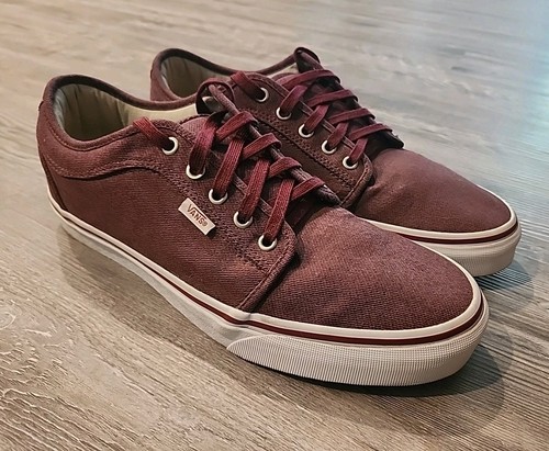 Scarpe Vans Oldol Skoo uomoia tagl 10 5eaux marrone b ndossate ind unata