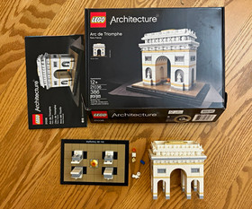 LEGO Architecture Landmark Series Arc de Triomphe 21036 386 pcs Box Age 12+