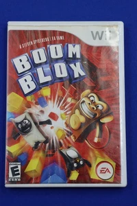 2008 Steven Spielberg's Boom Blox Video Game for Nintendo Wii Complete In Box NR - Picture 1 of 4