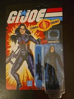 Hasbro GI JOE Baroness From TF X GIJ Collaborative: Megatron HISS Set NoSC. - Image 1 of 2