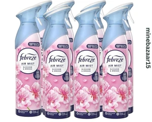 Febreze Air Freshener for Room Spray & Bathroom, Blossom & Breeze, 185ml x8Packs - Picture 1 of 7