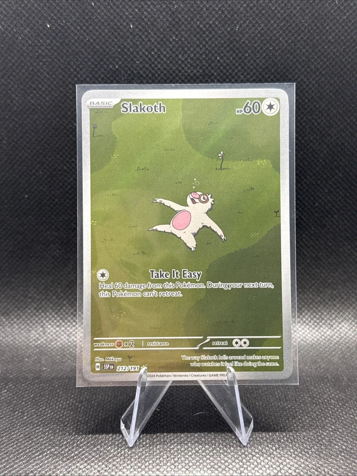 Slakoth 212/191 Sv08: Surging Sparks Holo - Image 1 of 2