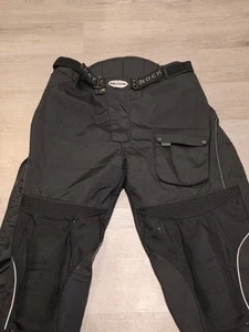 Joe Rocket Ballistic Dry Tech Padded Waterproof Motorcycle Pants Black Size 2XL - Picture 1 of 11