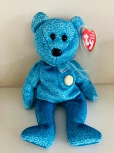 TY CLASSY THE BEAR BEANIE BABY BRANDNEU MIT ETIKETT - Bild 1 von 1
