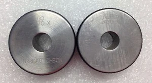 THREAD CHECK X GO NOGO Bore Gage Gauge Setting Ring GO .3170-X NOGO .3130-X - Picture 1 of 2