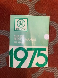 Original 1975 Buick Chassis Service Manual Genuine GM - Bild 1 von 3
