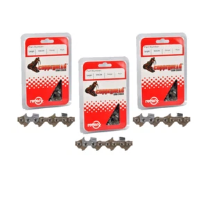Copperhead 3PK .063" 3/8" STD 84 LKS Chisel Chainsaw Chains Stihl 36RS-84 - Picture 1 of 1
