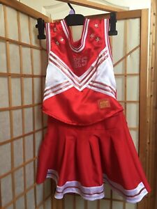 Child HIGH SCHOOL MUSICAL RED Fancy Dress Costume Age 9/10 Years Disney
