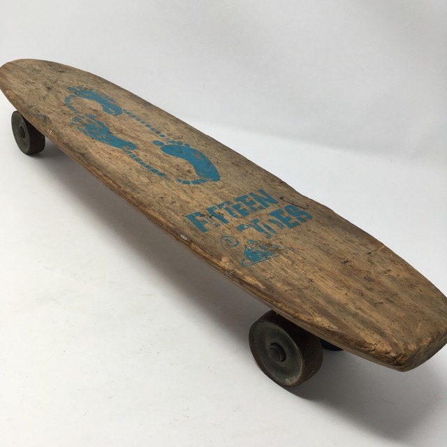 1950's Old School Metal Wheel Skateboard (Unbranded)