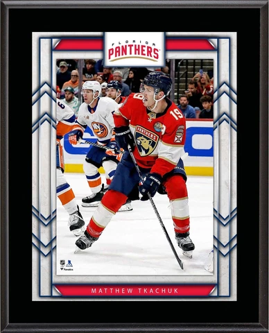 Matthew Tkachuk Florida Panthers 10.5" x 13" Sublimated Player Plaque Cover