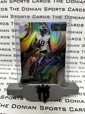 2022 Select Justin Jefferson Sensations Silver #SEN-15 VIKINGS - Image 1 of 2