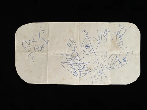 Mamonas Assassinas Brazilian Band Autographs Cover
