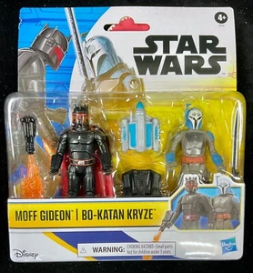 Star Wars Epic Hero Series Moff Gideon & Bo-Katan Kryze Hasbro The Mandalorian - Picture 1 of 5