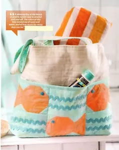 Bolso de Mano I Need Vitamin Sea Beach Patrón de Edredón Piezado CM - Imagen 1 de 2