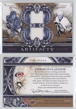 2010-11 Upper Deck Artifacts Tundra Tandems Dual Jerseys /125 Eric Staal Jordan