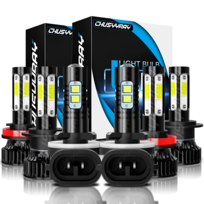 Para Para Kia Sorento 2014-2015 LED Faro Hi Lo Beam luz antiniebla bombillas Foto 1 de 4