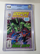Marvel 2099 Unlimited #1 (1993) Comic Book Graded CGC 9.8 1st App Hulk 2099