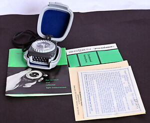 Gossen Pilot Light Meter c/w Case, Lanyard & User Manual - Top Mint