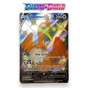 Cramorant V SWSH086 Pokémon TCG Black Star Promo (2021) - Holo - Full Art - NM - Picture 1 of 1