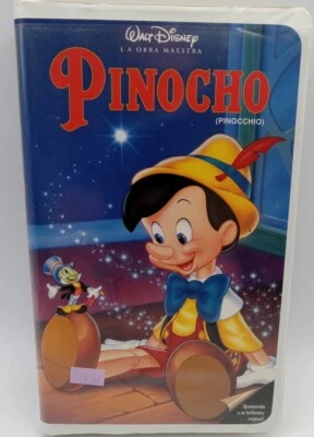 Walt Disney’s Masterpiece Pinocchio 1994 VHS-Rare- Spanish Version-VHS-239/73 - Image 1 of 4