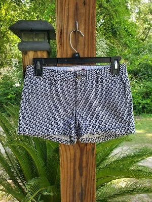 Pantalones Cortos SO Mujer/Junior Blanco y Negro Estampado Puños Talla 1 Foto 1 de 3