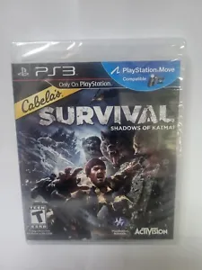 NEW SEALED PS3 Cabela's Survival: Shadows of Katmai Video Game Playstation - Picture 1 of 6