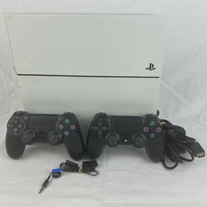 Sony PlayStation 4 (PS4) Console, 1TB Storage + 2 Controllers TESTED (C7)CP#8683 - Picture 1 of 7
