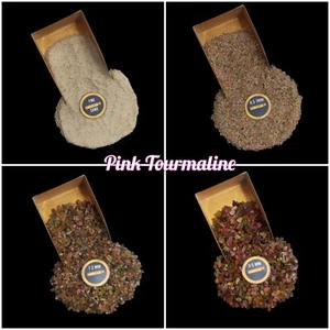 Natural Multi Tourmaline coarse Crushed Powder For Massage Use jewelry Making - Picture 1 of 17