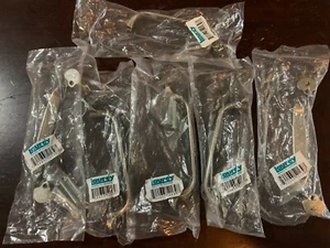 CABINET PULLS 3-3/4" Satin Pewter Nantucket Lot x6pcs Laurey 52139 - Picture 1 of 7