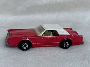 Early Matchbox Superfast 1/75 MB-28 Lincoln Continental MK V 1979 England Lesney - Picture 1 of 10