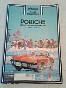Clymer Porsche 914 Series 1970-1973 Service Repair Manual See Condition Notes - Picture 1 of 10