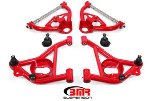 BMR AA030R Upper & Lower A-Arm Kit -Red for 78-87 G-Body/Regal/Malibu/Cutlass - Picture 1 of 4