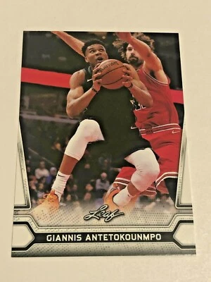 2021 Leaf Multi Sport #04 - Giannis Antetokounmpo - Milwaukee Bucks - Image 1 of 2