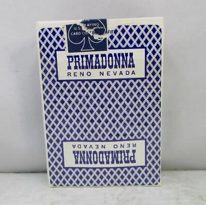 1972 Primadonna Casino Reno, Nevada Blue Deck of "Bee" Playing Cards with Box - Picture 1 of 7