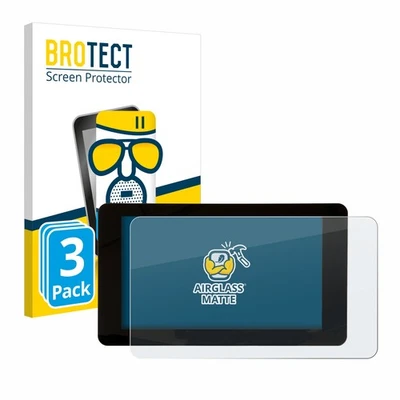 3 Pezzi Anti-Riflesso Vetro Pellicola Protezione per Raspberry Pi Touchscreen 7" - Immagine 1 di 4