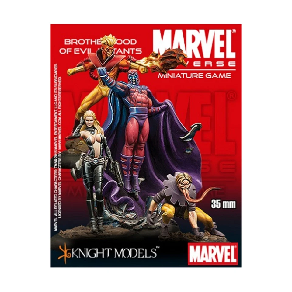 Knight Models Marvel Mini 35mm Brotherhood of Evil Mutants Pack New - Image 1 of 1
