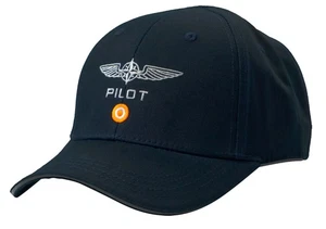 Pilot Cap, Baumwolle, blau, verstellbar - design 4 pilots - Bild 1 von 3