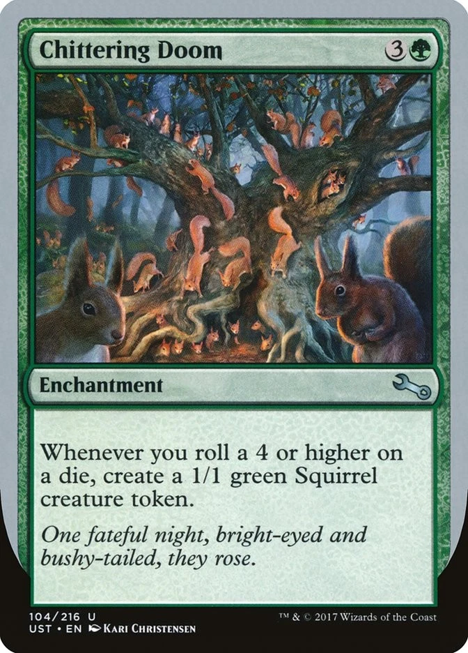 Chittering Doom [Unstable] (UST 104) Near Mint - Image 1 of 1