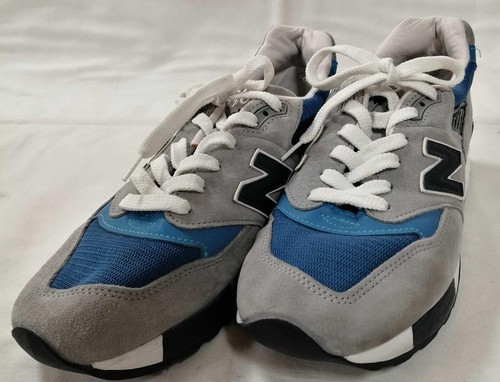 New Balance M998MD Colore Grigio Blu Made in USA larghezza D senza scatola Mne Us8 5