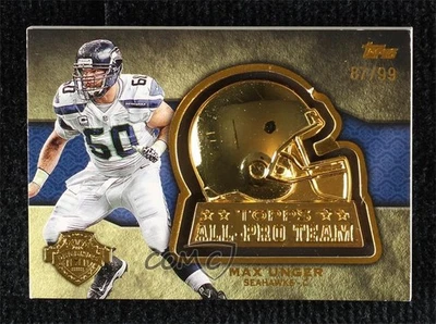 2013 Topps All-Pro Team Commemorative Relic /99 Max Unger #APT-MU - Image 1 of 2
