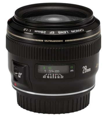 EF 28mm f/1.8 USM Wide Angle Lens - Изображение 1 из 4