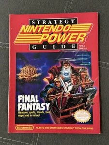 Final Fantasy Nintendo NES Nintendo Power Guía de estrategia Guía de libro de sugerencias para jugadores - Imagen 1 de 5
