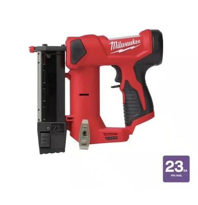 Clavadora de pasadores inalámbrica compacta calibre 23 Milwaukee M12 2540-20 12 V - solo herramienta Foto 1 de 4