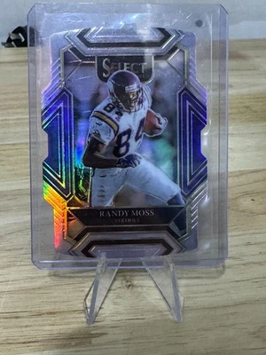 2021 Select Randy Moss Silver Prizm Die-Cut #237 Club Level Vikings Panini - Image 1 of 2