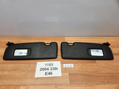 ✅ 01-06 OEM BMW E46 M3 325Ci 330Ci Convertible Driver Passenger Sun Visor SET - Image 1 of 4