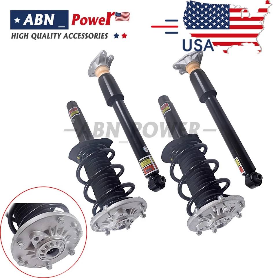 4× Front Rear Struts Assys For BMW F30 F31 F36 328xi 330i 428i 435i xDrive Foto 1 de 4