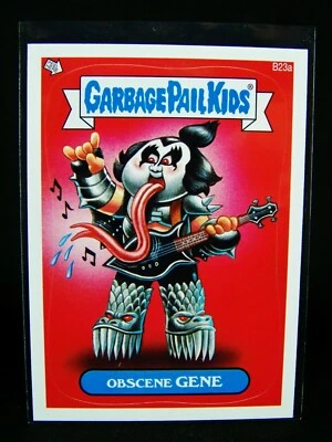 GARBAGE PAIL KIDS, 2013, Brand-New Series 3, Bonus Card #B23a Obscene GENE, BNS3 - Image 1 of 2