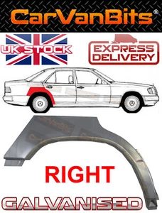 FÜR MERCEDES E-KLASSE 84-96 W124 LIMOONE KOMBI HINTEN RADLAUF FLÜGEL REPARATURPLATTE - Bild 1 von 6